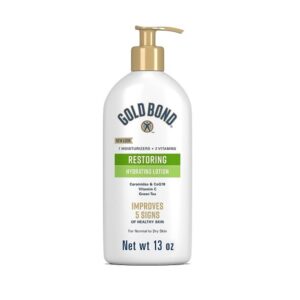 Gold Bond Ultimate Restoring Lotion, With Coq10, 13-Ounce Bottle - Image 1