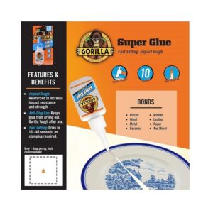 Gorilla Super Glue (Clear, 15 Grams) - Image 4
