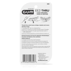 Gum Sunstar 840RI GUM Eez-Thru Floss Threader - Image 2
