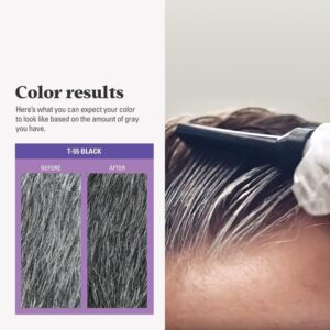 Just For Men Touch Of Gray Black-Gray 1 Application (Pack of 3) - Image 3