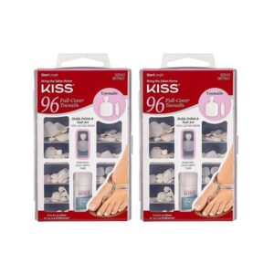 Kiss 96 Full Cover Toenails (2 Pack) - Image 1