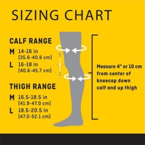 Large : Futuro Active Knit Knee Stabilizer - Image 6