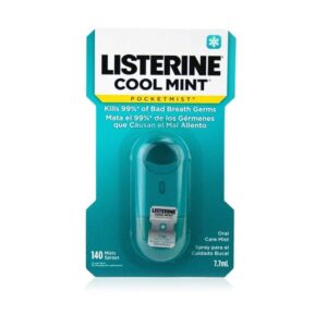 Listerine Pocket Mist Cool Mint Pack of 7.7 ml - Image 1