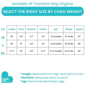 Love To Dream Swaddle UP- 50/50- Gray Stripe- Large 18.7-24.3 lbs - Image 4