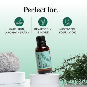 Maple Holistics Anti Aging Antioxidant Natural Skin Care Pure Rosemary Essential Oil Ancient Beauty Elixir - Image 5