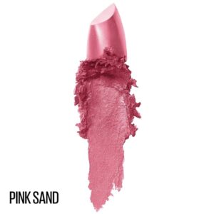Maybelline Color Sensational Lipstick, Lip Makeup, Cream Finish, Hydrating Lipstick, Nude, Pink, Red, Plum Lip Color, Pink Sand, 0.15 oz. (Packaging May Vary) - Image 2