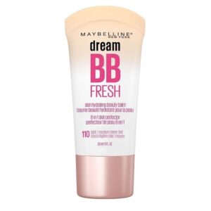Maybelline Dream Fresh Dewy BB Cream, Light/Medium, 30ml - Image 1