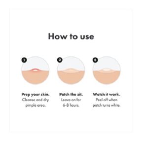 Mighty Hero Cosmetics Patches Hydrocolloid Acne Absorbing Spot Dot (36 Patches in 1 Pack) - Image 4