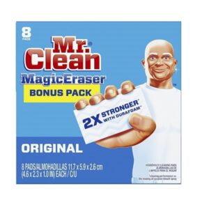 Mr Clean Magic Eraser Cleaning Pads, 8-Count Box - Image 1