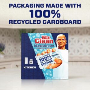 Mr. Clean Magic Eraser Kitchen and Oven Cleaner with Dawn, Cleaning Pads with Durafoam, 10 Count - Image 5