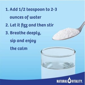 Natural Vitality Natural Magnesium Calm Raspberry-Lemon - 8 oz - Image 2