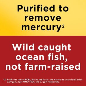 Nature Made Burp-Less Fish Oil 1200 mg, 60 Softgels, Fish Oil Omega 3 Supplement For Heart Health - Image 3