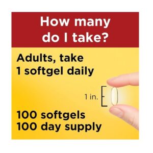 Nature Made Organic Flaxseed Oil 1400 Mg Omega 3 - 6 - 9 100 Liquid Softgels - Image 3