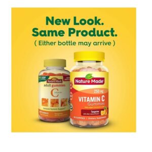 Nature Made Vitamin C Adult Gummies Tangerine, 80 Count - Image 10