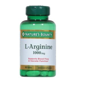Nature's Bounty L - Arginine 1000mg - 50 Tablets - Image 2