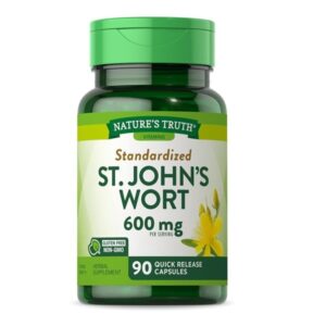 Nature's Truth St. John's Wort Extract 300 mg Supplement, 90 Count - Image 1