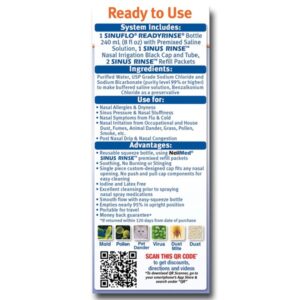 Neil Med SinuFlo Ready Rinse, 8 ounces Bottle - Image 4