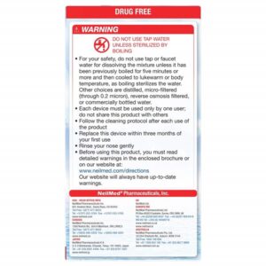 NeilMed Sinugator Cordless Pulsating Nasal Wash with 30 Premixed Packets - Image 4