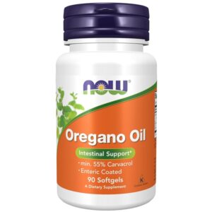Now Foods, Oregano Oil, 90 count Softgels - Image 1