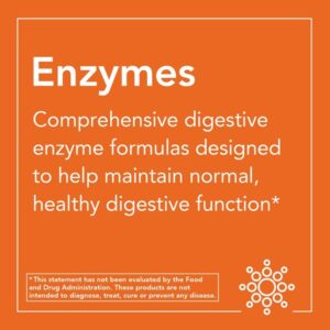 Now Foods Super Enzymes Support Healthy Digestions Tablets - 90 Count - Image 4