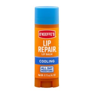 O'Keeffe's Cooling Relief Lip Repair Lip Balm for Dry, Cracked Lips, Stick, (Pack of 4) - Image 2