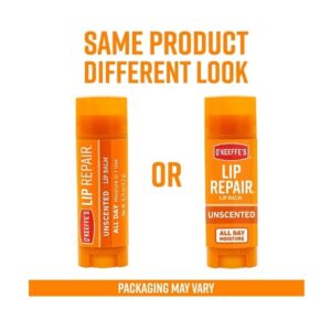 O'Keeffe's Original Lip Repair Lip Balm for Dry, Cracked Lips, Stick, (Pack of 3) - Image 3
