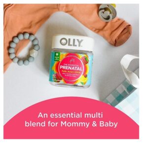 OLLY Essential Prenatal Multi-Vitamin, Vibrant Citrus, 60 Count - Image 2