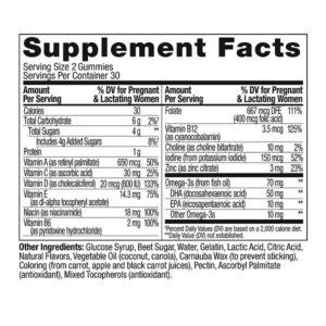 OLLY Essential Prenatal Multi-Vitamin, Vibrant Citrus, 60 Count - Image 6