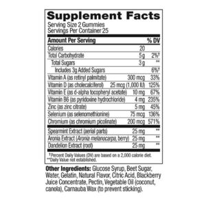 OLLY Flawless Complexion Support Clear Healthy Skin, Dietary Supplement, 50 Gummies: Flawless Complexion (25 Day Supply) - Image 9
