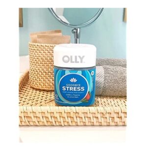 OLLY Goodbye Stress Gummy Supplements, Berry Verbena, 42 Count - Image 10