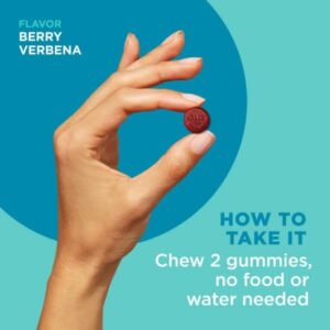 OLLY Goodbye Stress Gummy Supplements, Berry Verbena, 42 Count - Image 4