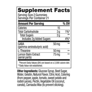 OLLY Goodbye Stress Gummy Supplements, Berry Verbena, 42 Count - Image 7