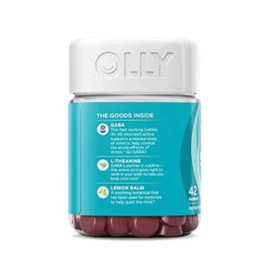 OLLY Goodbye Stress Gummy Supplements, Berry Verbena, 42 Count - Image 8