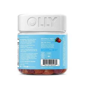 Olly Kids Multi-Vitamin and Probiotic Gummy Supplements, Yum Berry Punch, 70 Count - Image 6