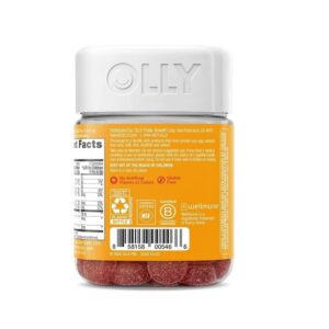 OLLY Kid's Wellmune/Acerola Cherry/Elderberry and Zinc/Cherry Berry Mighty Immunity Gummy Supplements -50 Count - Image 6