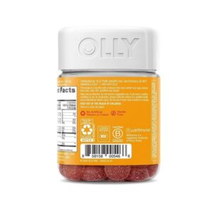 OLLY Kid's Wellmune/Acerola Cherry/Elderberry and Zinc/Cherry Berry Mighty Immunity Gummy Supplements -50 Count - Image 8