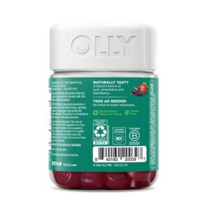 Olly Muscle Recovery Sleep Gummies Berry Flavor, 40 Count - Image 6