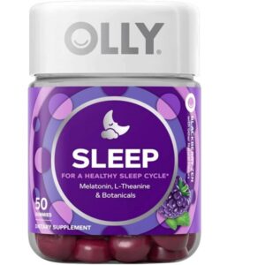 Olly Restful Sleep BlackBerry Zen Vitamin Gummies (Pack of 2) - Image 1
