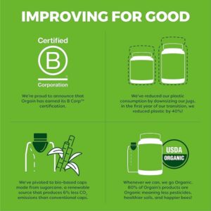 Orgain Organic Plant Based Protein Powder, Vegan, Non-GMO, Gluten Free, 1 Count, Packaging May Vary (Vanilla Bean, 2.74 Pound) - Image 6