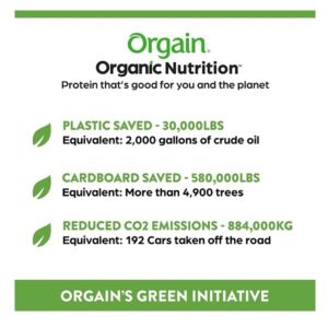 Orgain Organic Protein + Superfoods Powder, Vanilla Bean - 21g of Protein, Vegan, Plant Based, 5g of Fiber, No Dairy, Gluten, Soy or Added Sugar, Non-GMO, 2.02lb - Image 7