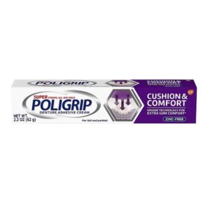 Poligrip Denture Adhesive Cream Cushion & Comfort - Image 1