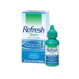 Refresh Tears Lubricant Eye Drops 0.5 % , 15 ml , 2 Ea - Image 1
