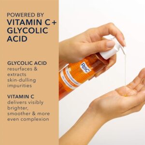 RoC Multi Correxion Revive + Glow Gel Facial Cleanser With Vitamin C, & Glycolic Acid, Paraben-Free, Sulfate-Free Skin Care, 6 Ounces - Image 3
