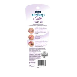 Schick Silk Touch-Up Multipurpose Exfoliating Face Razor and Eyebrow Shaper with Precision Cover, 3 Count - Image 6