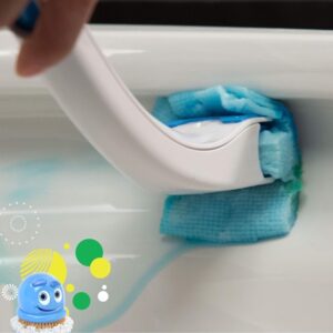 Scrubbing Bubbles Fresh Brush Toilet Cleaning System Starter Kit with 4 Refills - Image 6