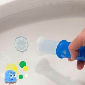 Scrubbing Bubbles Fresh Gel Toilet Bowl Cleaning Stamps, Gel Cleaner, Helps Prevent Limescale and Toilet Rings, Rainshower Scent, 6 Stamps - Image 7