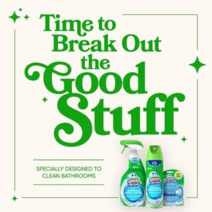 Scrubbing Bubbles Toilet Cleaning Gel, 1 Dispenser and 24 Gel Stamps - Image 3