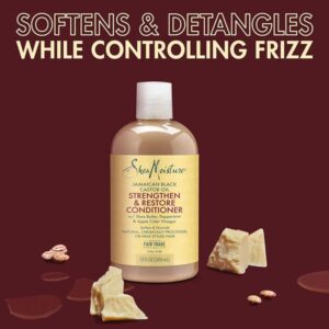 Shea Moisture Jamaican Black Castor Oil Grow & Restore Rinse Out Conditioner, 384 ml - Image 3