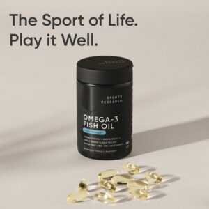 Sports Research Omega-3 Wild Alaskan Fish Oil(1250Mg Per Capsule) With Triglyceride Epa & Dha Heart, Brain & Joint Support Ifos 5 Star Certified, Non-Gmo & Gluten Free-90 Day Supply! - Image 7