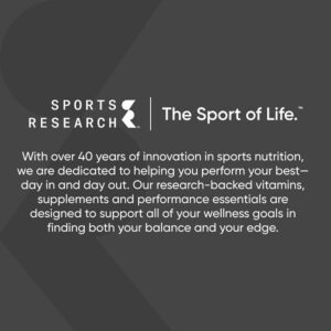 Sports Research Omega-3 Wild Alaskan Fish Oil(1250Mg Per Capsule) With Triglyceride Epa & Dha Heart, Brain & Joint Support Ifos 5 Star Certified, Non-Gmo & Gluten Free-90 Day Supply! - Image 8